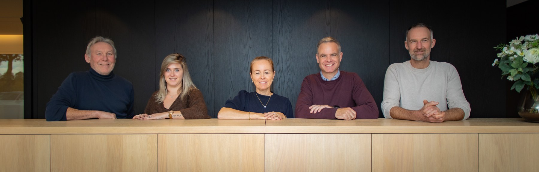 Het team van Callplast